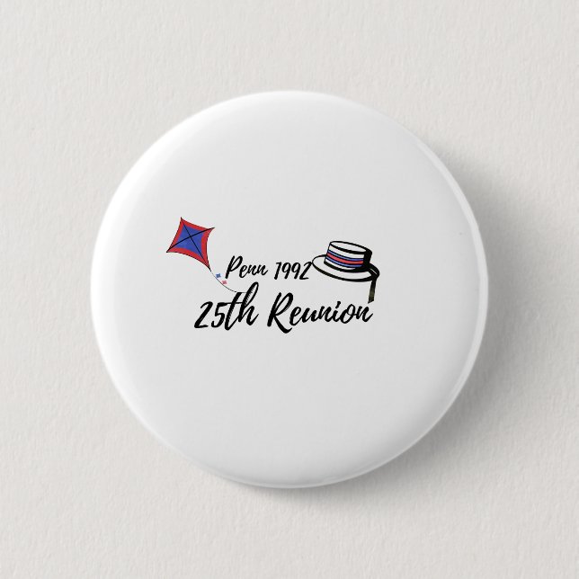 Class Reunion Gear Pinback Button (Front)