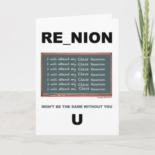 Class Reunion Invitation