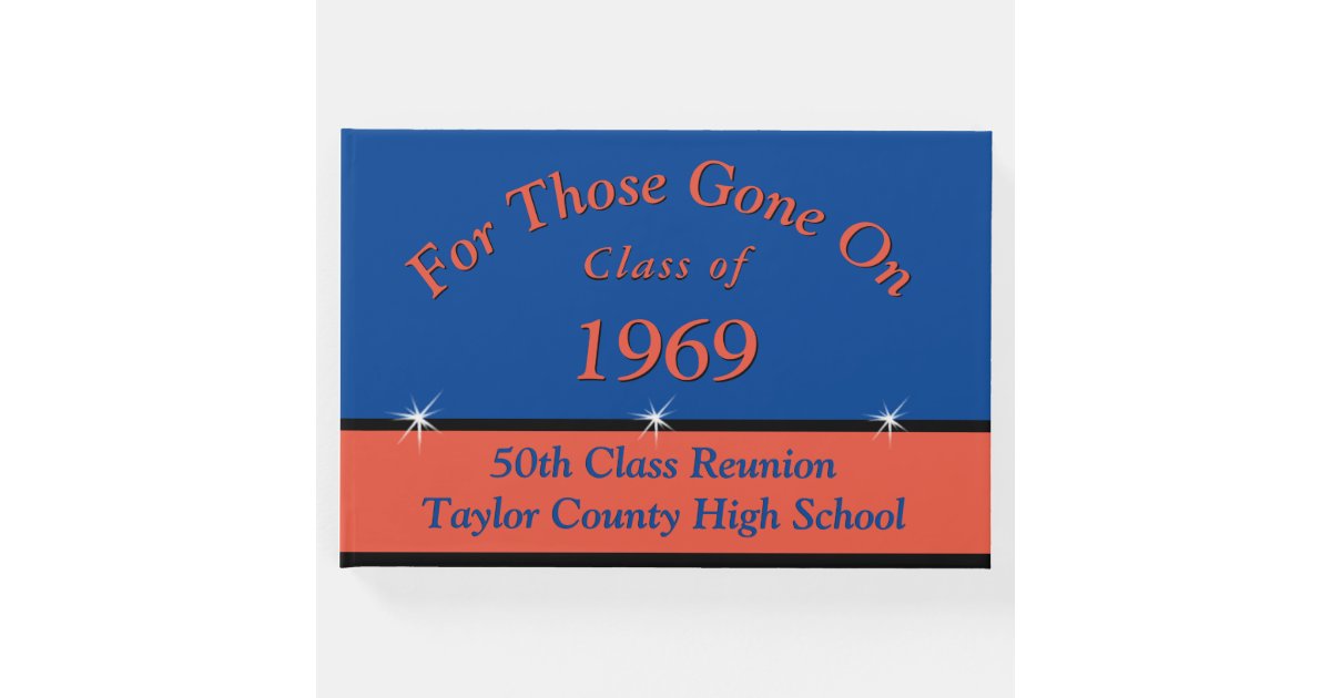 Class Reunion Memorial Book for Deceased Classmate Zazzle