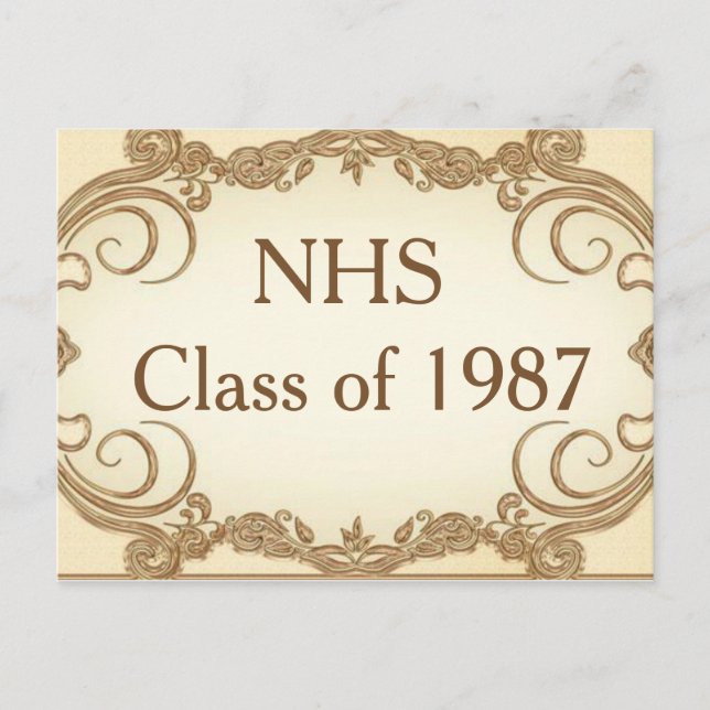 Class Reunion Postcard (Front)