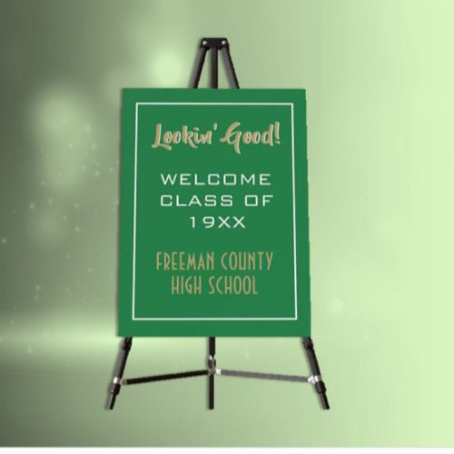 Class reunion WELCOME Foam Board