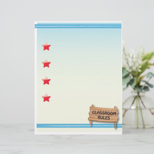 Class Rules Stationary (Standing Front)