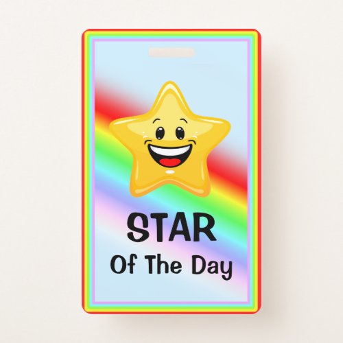 Class Star Award Badge