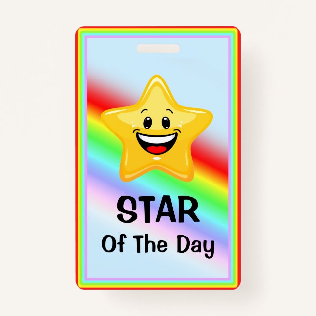 Class Star Award Badge (Front)