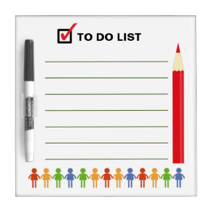Class "To Do List" Small Dry Erase Board