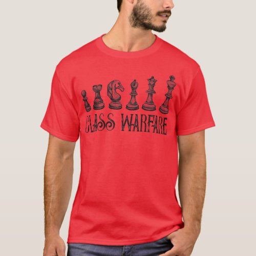 Class Warfare Chess PiecesTShirt  T_Shirt