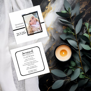 Class Year Graduation Insert Name   Photo Cards