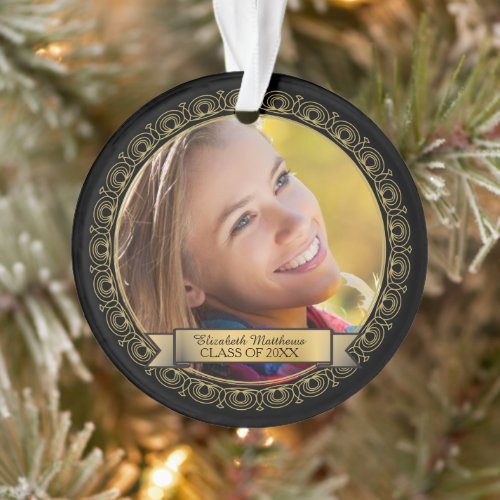 Class Year Law School Graduation Photo Ornament