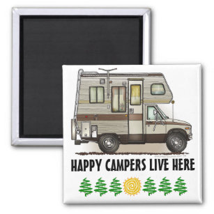ClassC Camper RV Magnets