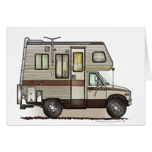 ClassC Camper RV Magnets Cards (Front Horizontal)