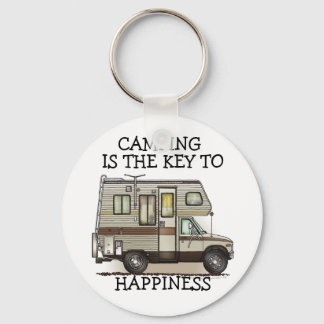 ClassC Camper RV Magnets Keychain