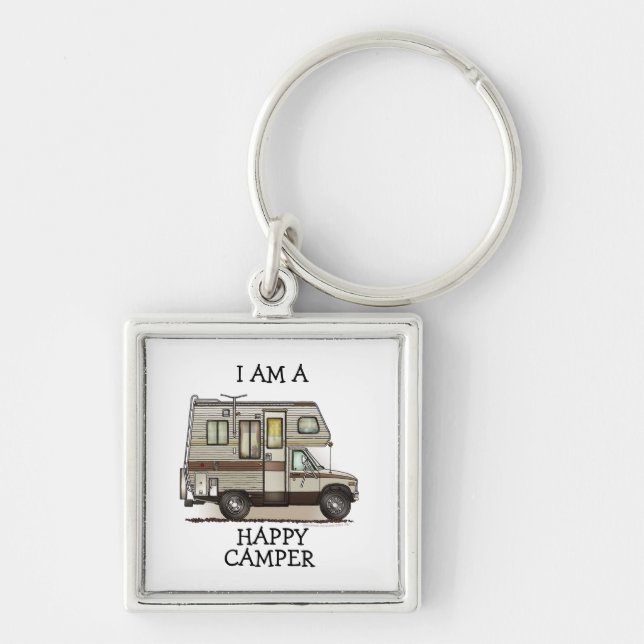 ClassC Camper RV Magnets Keychain (Front)