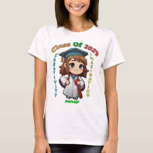 Classe 2024 creativity and imagination, senior T-Shirt