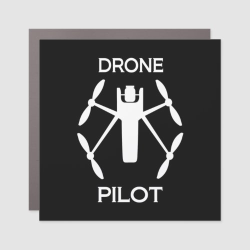 Classes Drone Pilot Car Magnet