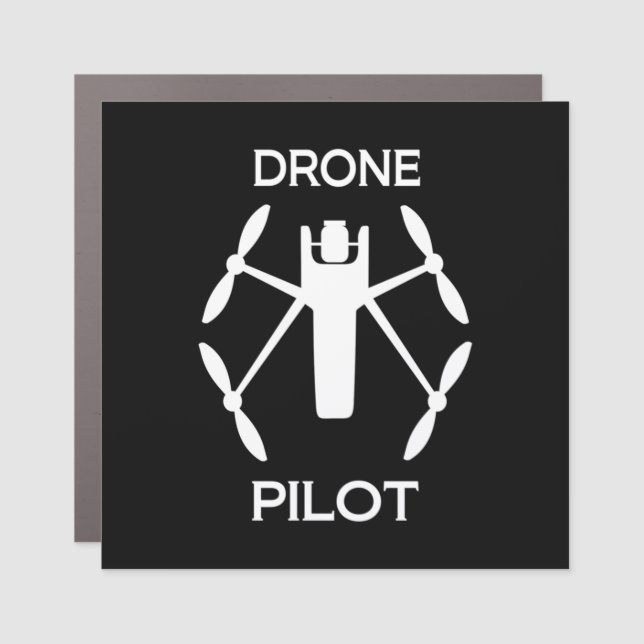 Classes Drone Pilot Car Magnet (Front)