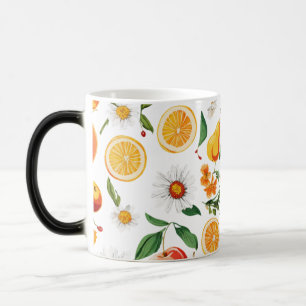 Classic 11 oz Mug - Fruit Watercolor Pattern
