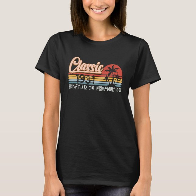 Classic 1931 Crafted To Perfection T-Shirt (Front)