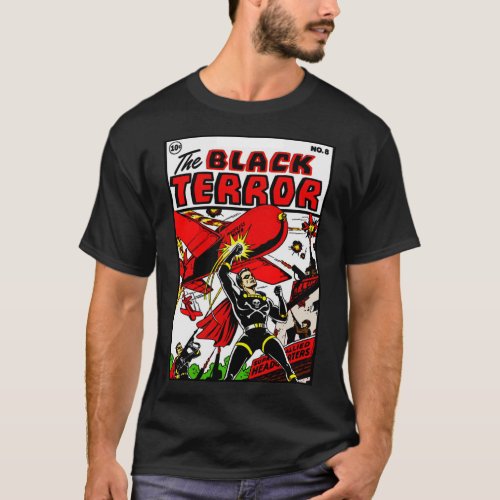 Classic 1940s The Black Terror T_Shirt