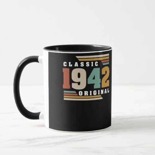 Classic 1942 Original 80th Birthday 80 Year Old Mug