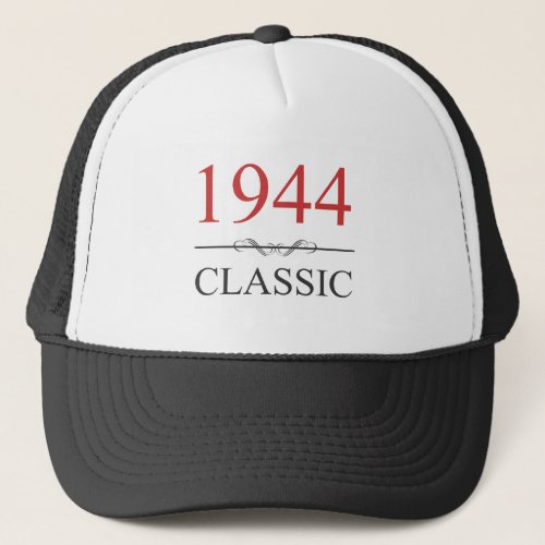 Classic 1944 80th Birthday Trucker Hat