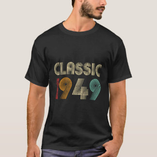 Classic 1949 Vintage 71St Birthday Gift Men Women T-Shirt