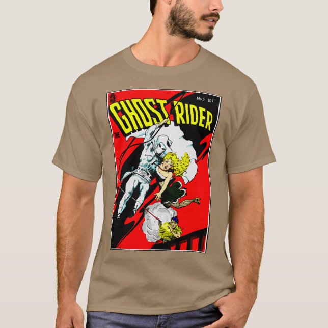 Classic 1950's The Ghostrider T-Shirt (Front)