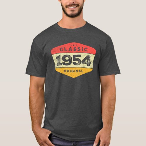 Classic 1954 69th Birthday Vintage T_Shirt