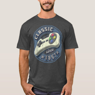 Classic 1957 65th Birthday Retro Video Game Contro T-Shirt