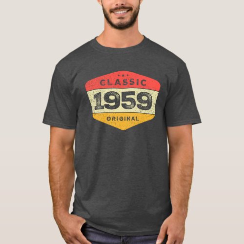 Classic 1959 64th Birthday Vintage T_Shirt