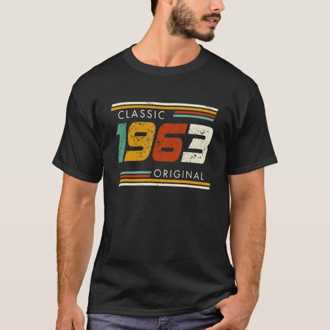 Classic 1963 Original Vintage T-Shirt (Front)