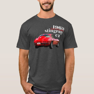 Classic 1963 Stingray Split Window American Sports T-Shirt