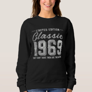 Classic 1969 B Day Vintage Fun Retro Sweatshirt