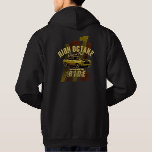 Classic 1971 High Octane Muscle Car Hoodie