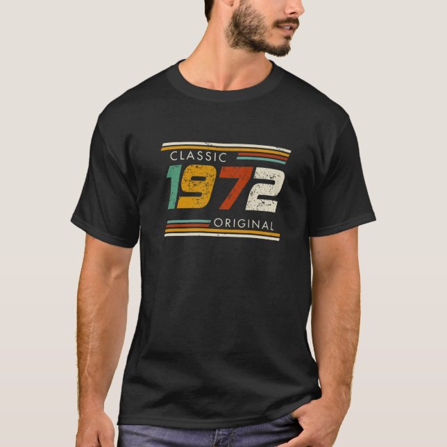 Classic 1972 Original Vintage T-Shirt (Front)