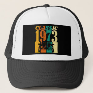 Classic 1973 52nd Birthday Trucker Hat