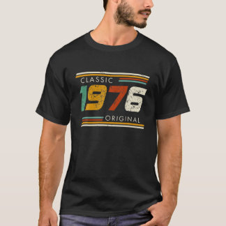 Classic 1976 Original Vintage 47Th Birthday T-Shirt
