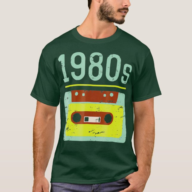 Classic 1980s Retro T-Shirt (Front)