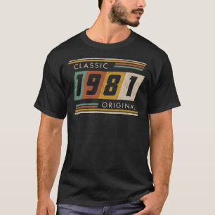 Classic 1981 Original Summer Style Graphic T-Shirt