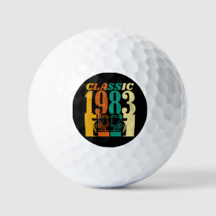 Classic 1983 42nd Birthday Golf Balls
