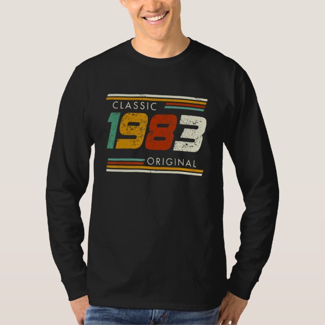 Classic 1983 Original Vintage T-Shirt (Front)