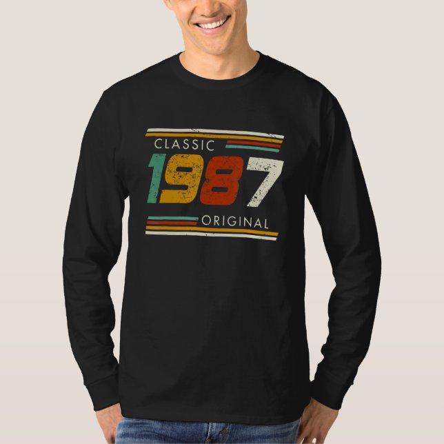 Classic 1987 Original Vintage T-Shirt (Front)