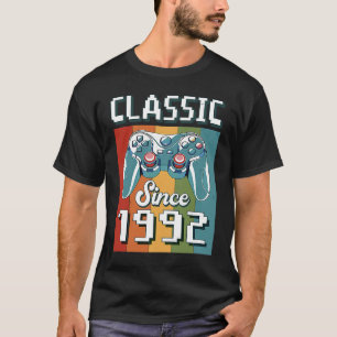 Classic 1992 31st Birthday Video Game Controller G T-Shirt