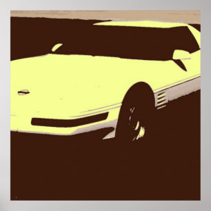 Classic 1992 Car Poster