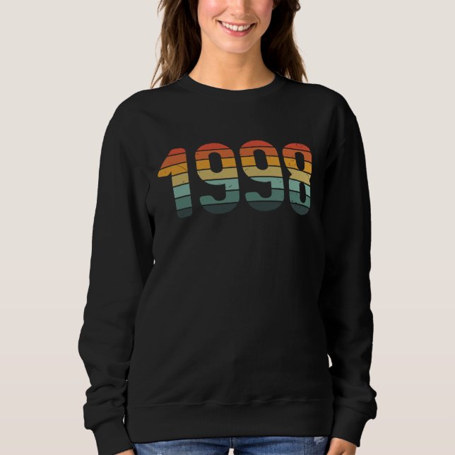 Classic 1998  BDay Vintage Sunset Sweatshirt (Front)