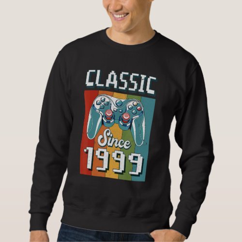 Classic 1999 23th Birthday Video Game Controller G Sweatshirt