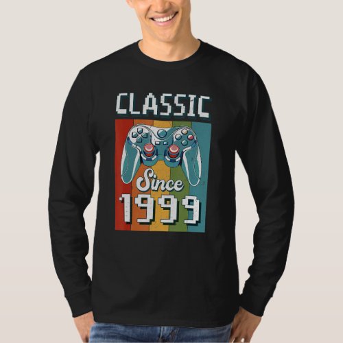 Classic 1999 23th Birthday Video Game Controller G T_Shirt