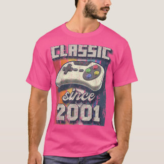 Classic 2001 21st Birthday Retro Video Game Contro T-Shirt