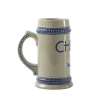 Classic 22 ounce "CHEERS!" beer stein. Customize!
