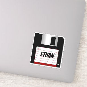 Classic 3.5" Floppy Disk Laptop Sticker