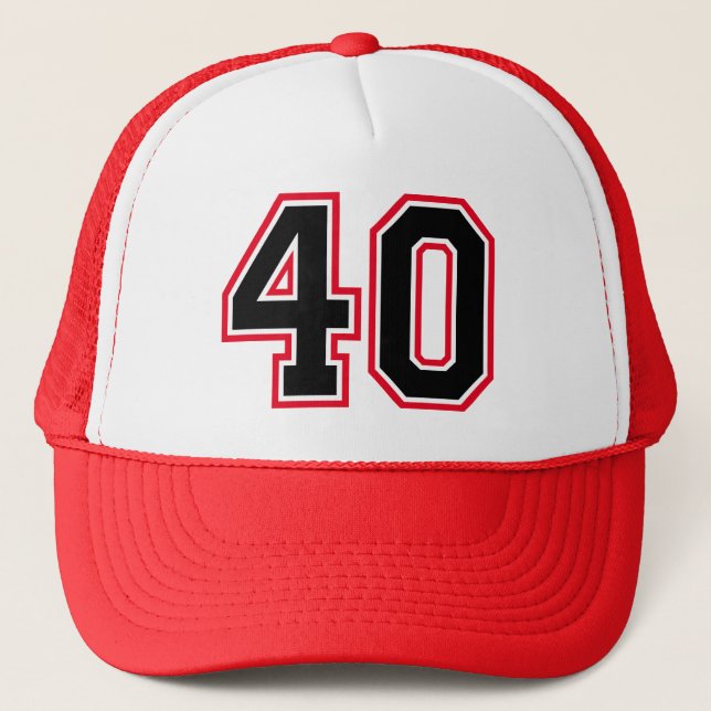 Classic 40th Birthday Trucker Hat (Front)
